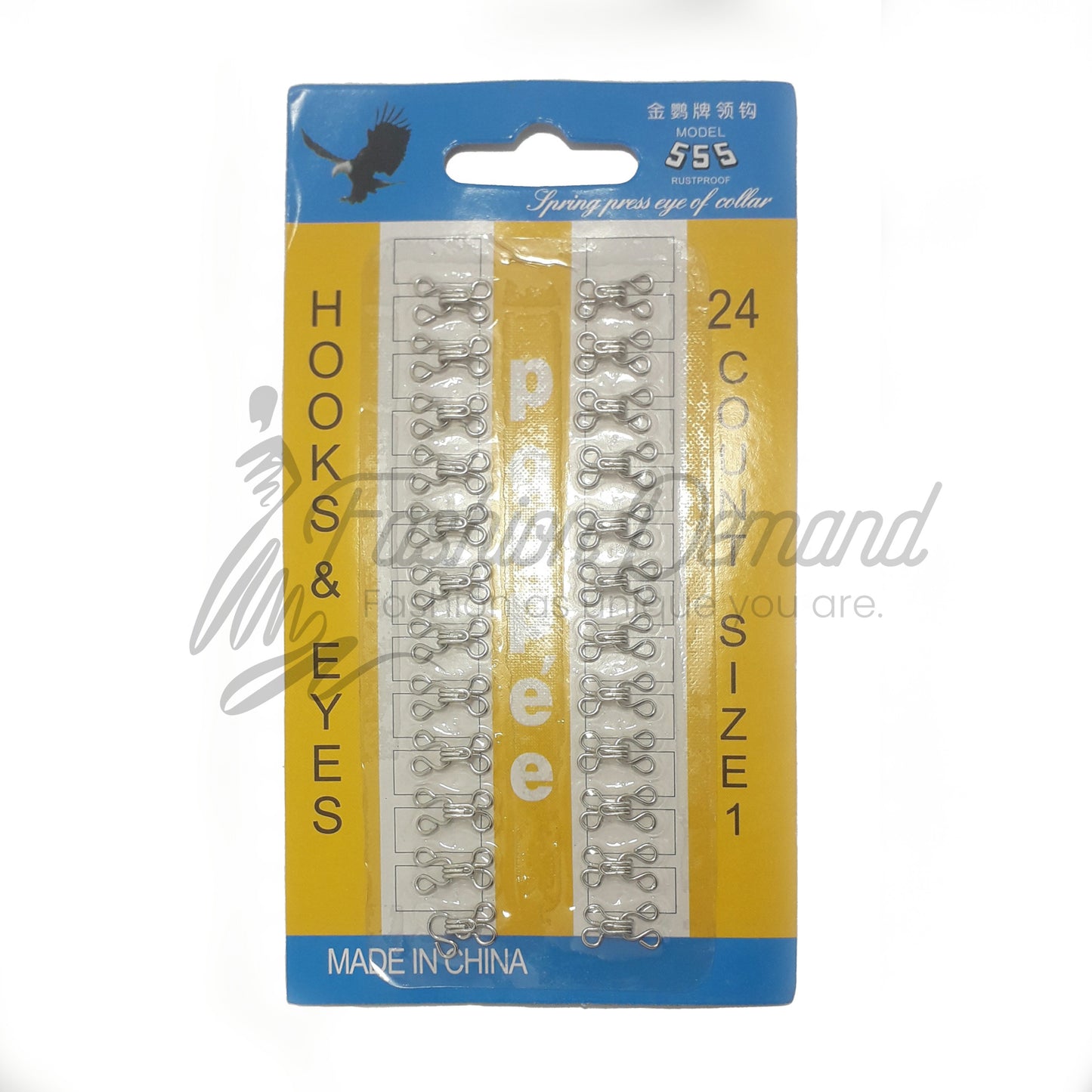 Hook & Eye Pack of 24 Pcs