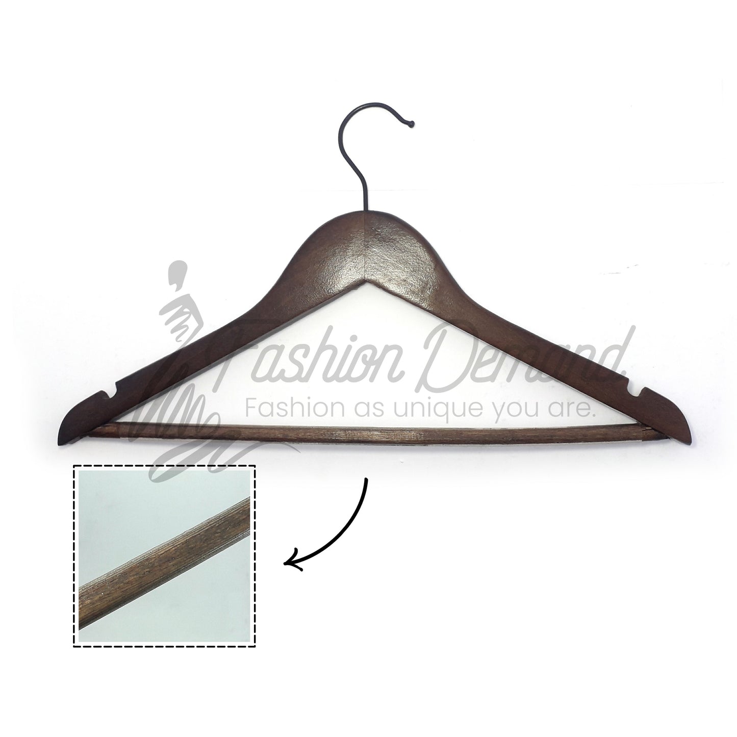 Kids Wooden Shirt Hanger