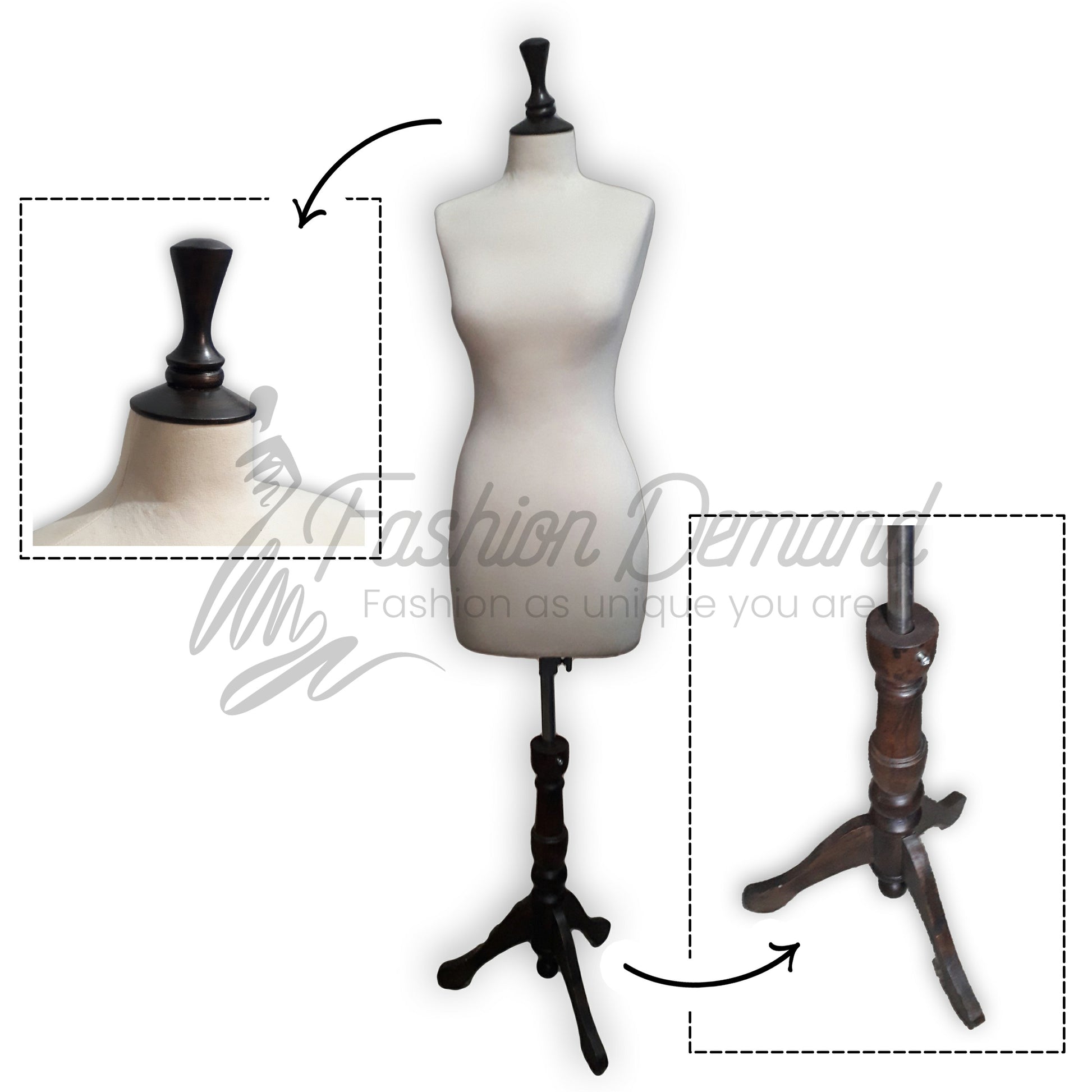 Draping Female Mannequin | Dress form female Mannequin